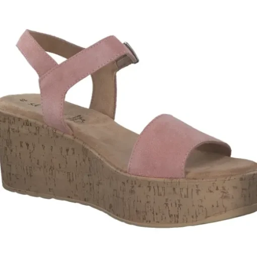 s. Oliver 28311, Plateau-Sandaletten, Damen, ROSE