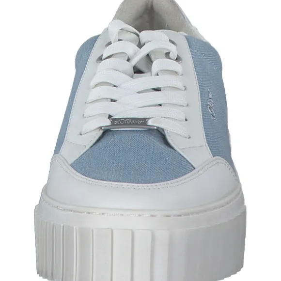 s. Oliver 23662, Schnürschuhe, Damen, LIGHT BLUE COMB.