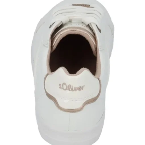 s. Oliver 23642, Schnürschuhe, Damen, WHITE