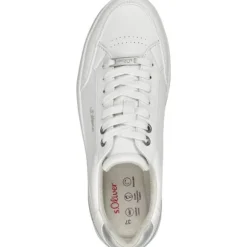 s. Oliver 23662, Schnürschuhe, Damen, WHITE
