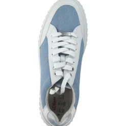 s. Oliver 23662, Schnürschuhe, Damen, LIGHT BLUE COMB.