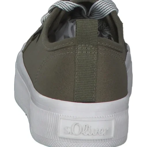 s. Oliver 23618, Sneakers Low, Damen, Grün