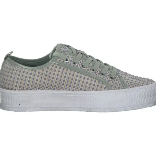 s. Oliver 23650, Sneakers Low, Damen, Grün