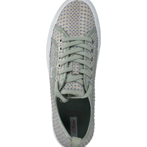 s. Oliver 23650, Sneakers Low, Damen, Grün