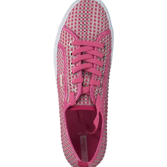 s. Oliver 23650, Sneakers Low, Damen, FUXIA COMB.