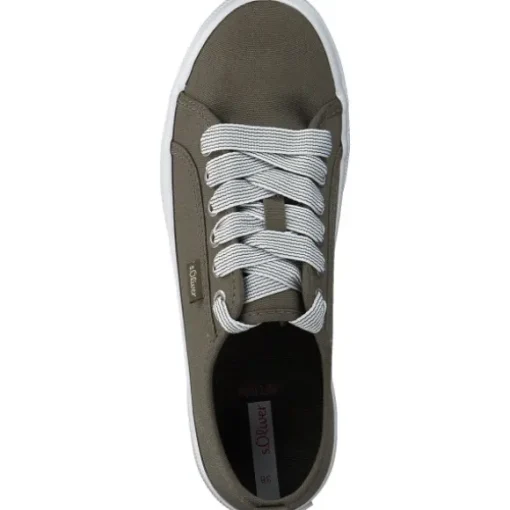 s. Oliver 23618, Sneakers Low, Damen, Grün