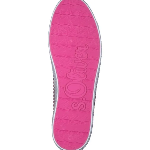 s. Oliver 23650, Sneakers Low, Damen, FUXIA COMB.
