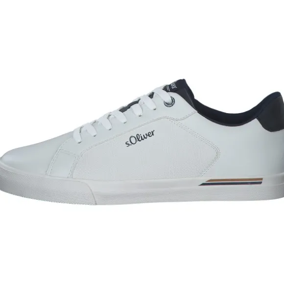 s. Oliver 13630, Sneakers Low, Herren, Weiß