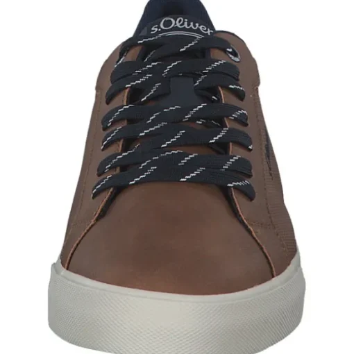 s. Oliver 13630, Sneakers Low, Herren, Braun/Blau