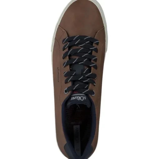 s. Oliver 13630, Sneakers Low, Herren, Braun/Blau