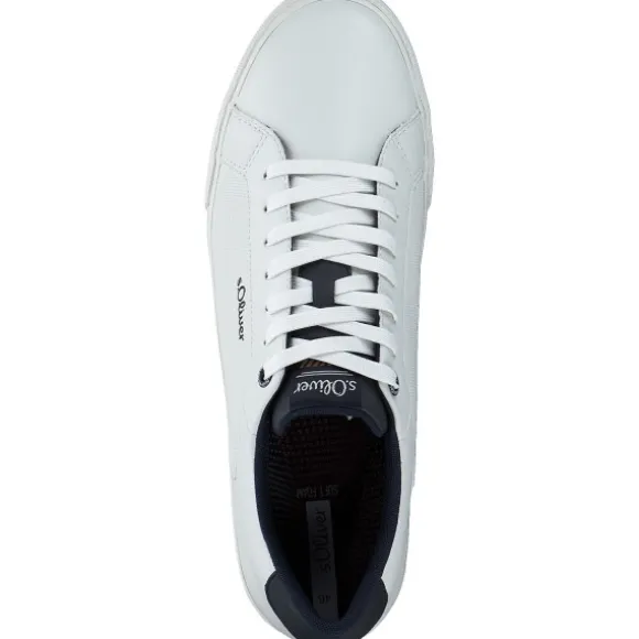 s. Oliver 13630, Sneakers Low, Herren, Weiß