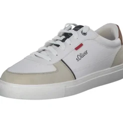 s. Oliver 13621, Sportliche Halbschuhe, Herren, WHITE COMB.