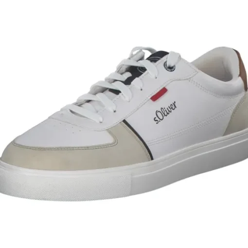 s. Oliver 13621, Sportliche Halbschuhe, Herren, WHITE COMB.