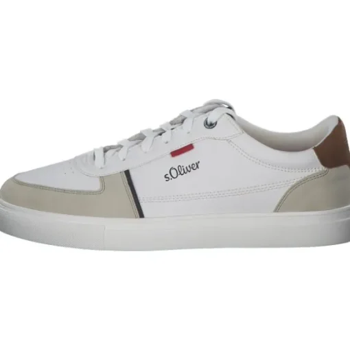 s. Oliver 13621, Sportliche Halbschuhe, Herren, WHITE COMB.