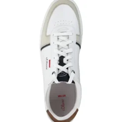 s. Oliver 13621, Sportliche Halbschuhe, Herren, WHITE COMB.