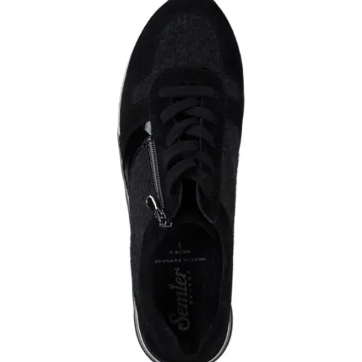 Semler T4036140, Schnürschuhe, Damen, schwarz