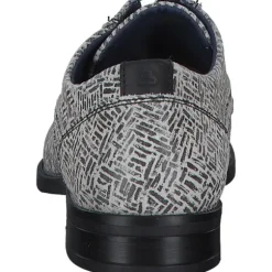 Shoes Unlimited 911 K2 0982B, Klassische Halbschuhe, Herren, weiß schwarz