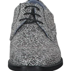 Shoes Unlimited 911 K2 0982B, Klassische Halbschuhe, Herren, weiß schwarz