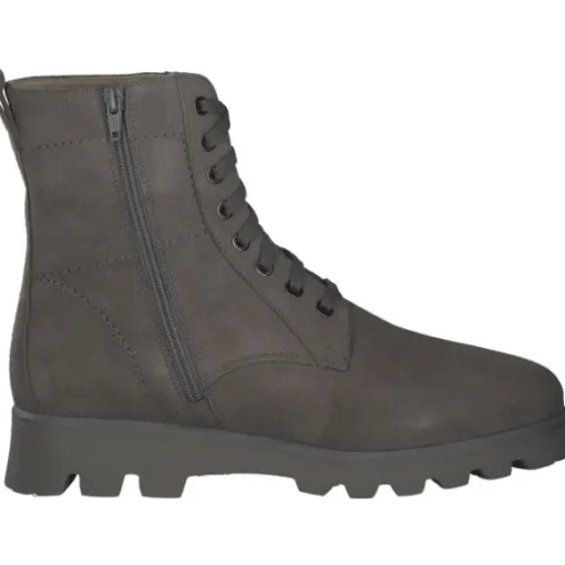 Sioux Meredira 6826, Schnürstiefel, Damen, Grau