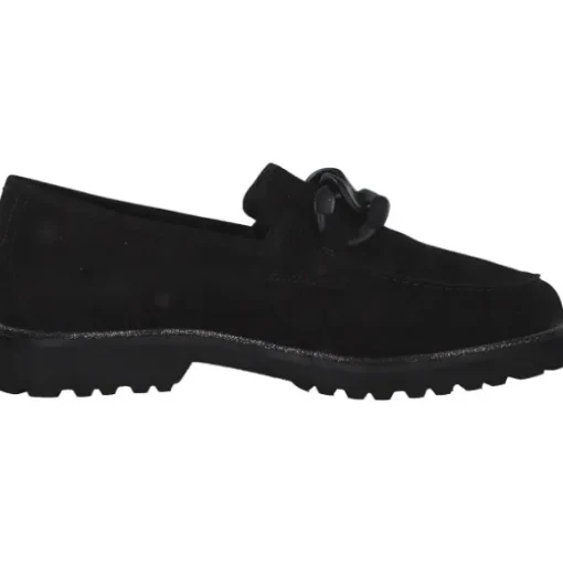 Sioux Meredith 7169, Mokassins, Damen, schwarz