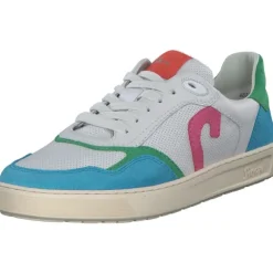 Sioux Tedroso 4023, Schnürschuhe, Damen, turquesa/snow/agave