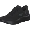 Skechers 124836 BBK Slip ins Go walk, Slip-On-Sneaker, Damen, Schwarz