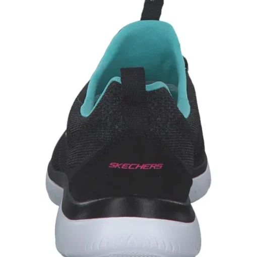 Skechers 150120 BKMT Summits New Nature, Slip-On-Sneaker, Damen, Schwarz