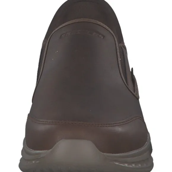 Skechers 205237 CDB Slade slip ins, Sportliche Slipper, Herren, dark brown