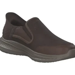 Skechers 205237 CDB Slade slip ins, Sportliche Slipper, Herren, dark brown