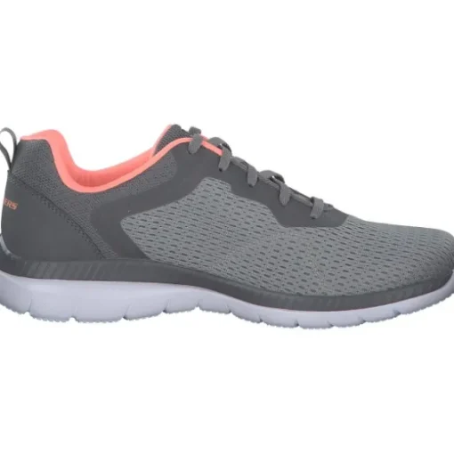 Skechers 12607 GYCL Bountiful Quick Path, Schnürschuhe, Damen, Grau