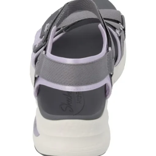 Skechers 119305, Keilsandaletten, Damen, Grau