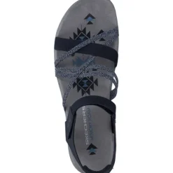 Skechers 163193, Keilsandaletten, Damen, blau