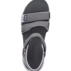 Skechers 119305, Keilsandaletten, Damen, Grau