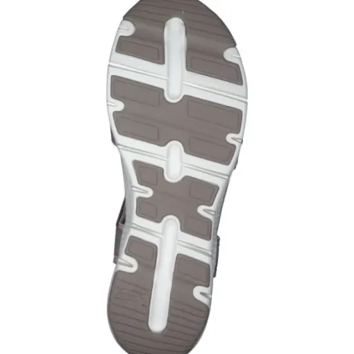 Skechers 119305, Keilsandaletten, Damen, taupe/pink