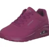 Skechers 73690 MAG Uno Stand on Air, Schnürschuhe, Damen, Pink (Magenta)