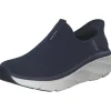 Skechers 150099 NVLV Slip ins d'lux walker 2.0, Slip-On-Sneaker, Damen, Blau