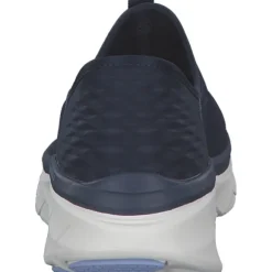 Skechers 150099 NVLV Slip ins d'lux walker 2.0, Slip-On-Sneaker, Damen, Blau