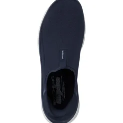 Skechers 150099 NVLV Slip ins d'lux walker 2.0, Slip-On-Sneaker, Damen, Blau