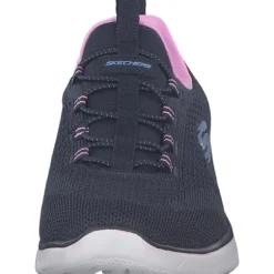 Skechers 150120 NVPK Summits, Slip-On-Sneaker, Damen, Blau
