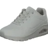 Skechers 73690 OFWT Uno Stand on Air, Schnürschuhe, Damen, Weiß