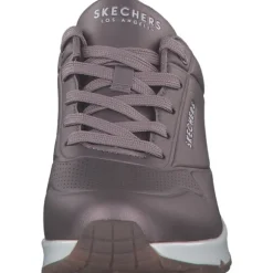Skechers 73691 PEW Uno, Schnürschuhe, Damen, pewter