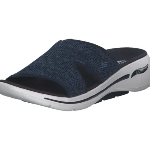 Skechers 140274, Plateau-Pantoletten, Damen, navy