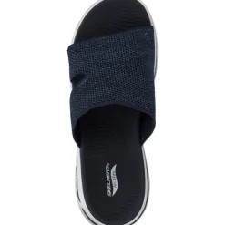 Skechers 140274, Plateau-Pantoletten, Damen, navy