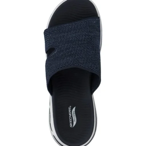 Skechers 140274, Plateau-Pantoletten, Damen, navy