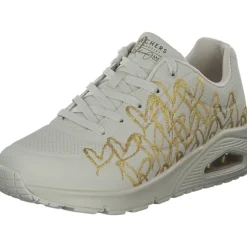Skechers 177975, Schnürschuhe, Damen, Beige