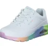 Skechers 155134, Schnürschuhe, Damen, Weiß