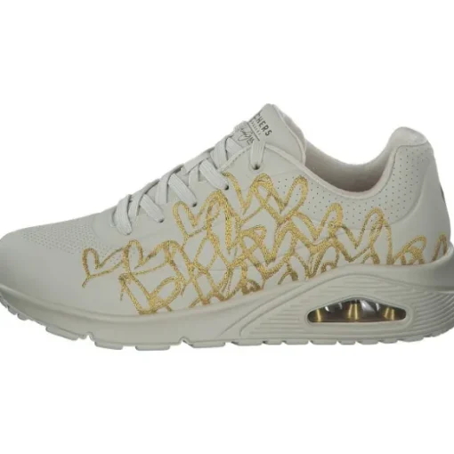 Skechers 177975, Schnürschuhe, Damen, Beige