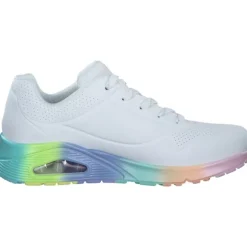 Skechers 155134, Schnürschuhe, Damen, Weiß