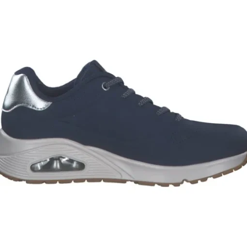 Skechers 155196, Schnürschuhe, Damen, navy/silver