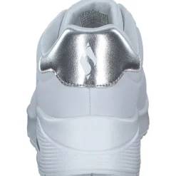 Skechers 155196, Schnürschuhe, Damen, WHITE/SILVER